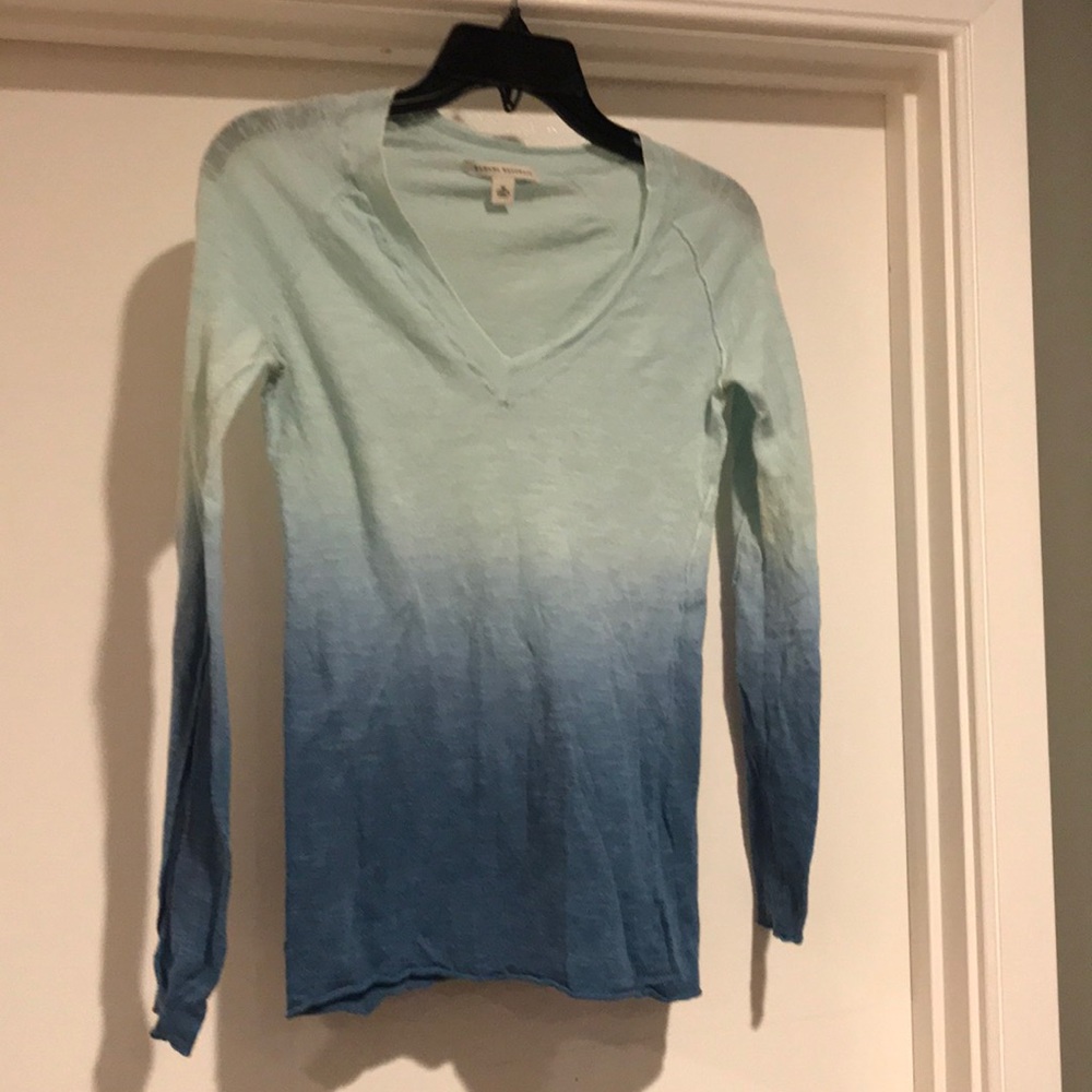 Banaba Republic Blue Ombré Sweater.